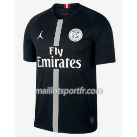 Maillot de Foot Paris Saint Germain Jordan Noir Troisième 2018/19